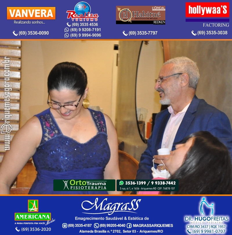 Festa Surpresa de Aniversário do Dr. George Hamilton em Ariquemes Rondônia