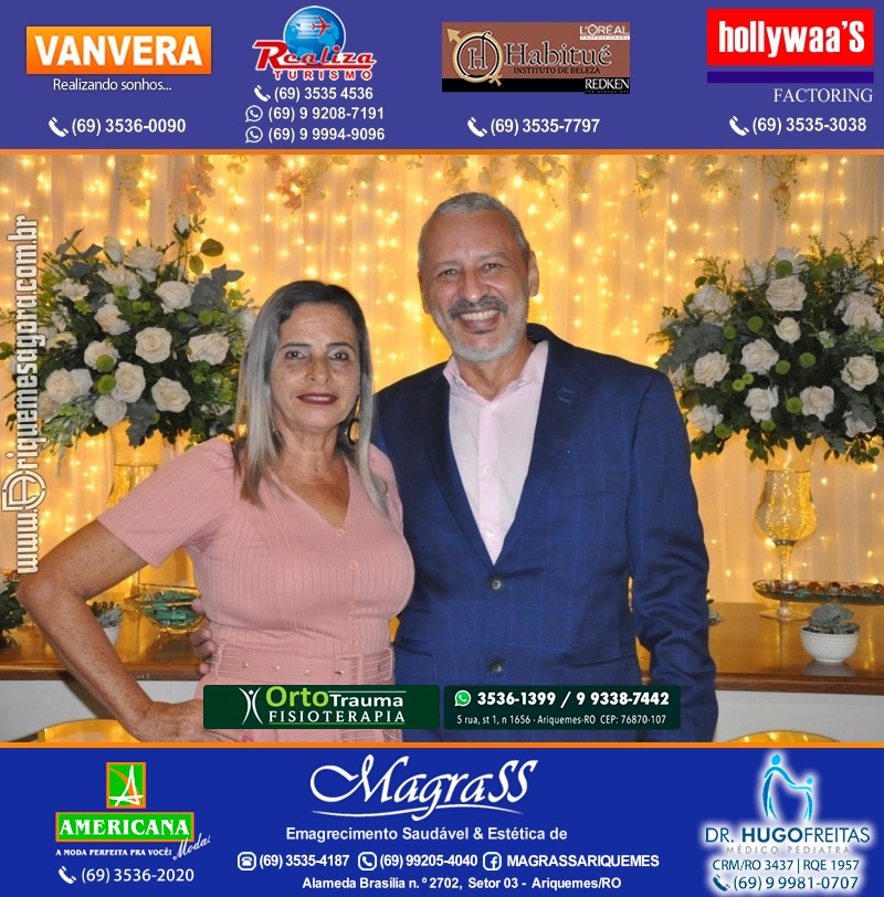 Festa Surpresa de Aniversário do Dr. George Hamilton em Ariquemes Rondônia