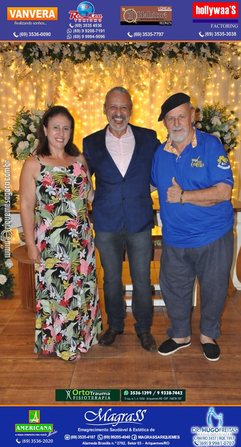 Festa Surpresa de Aniversário do Dr. George Hamilton em Ariquemes Rondônia