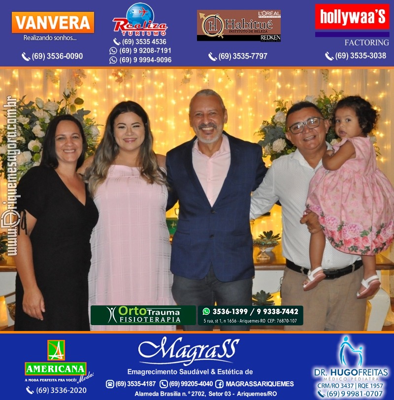 Festa Surpresa de Aniversário do Dr. George Hamilton em Ariquemes Rondônia