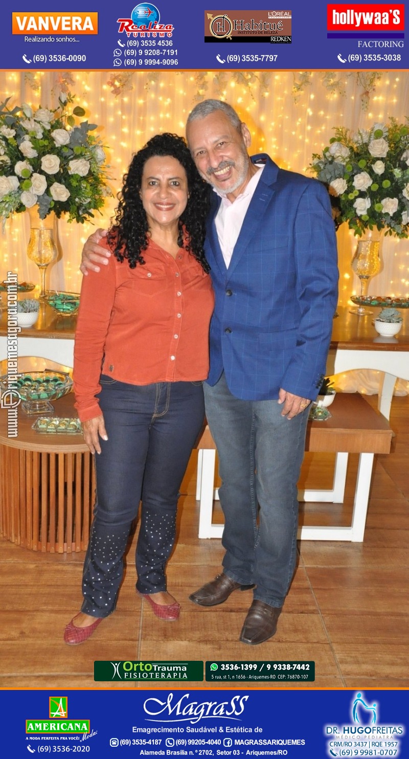 Festa Surpresa de Aniversário do Dr. George Hamilton em Ariquemes Rondônia