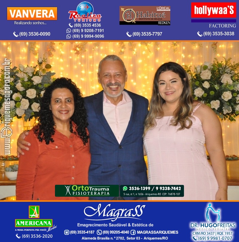 Festa Surpresa de Aniversário do Dr. George Hamilton em Ariquemes Rondônia