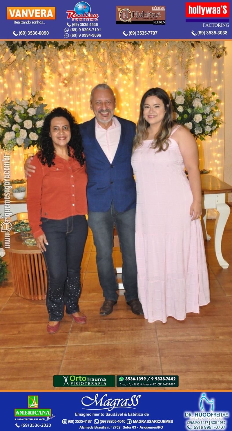 Festa Surpresa de Aniversário do Dr. George Hamilton em Ariquemes Rondônia