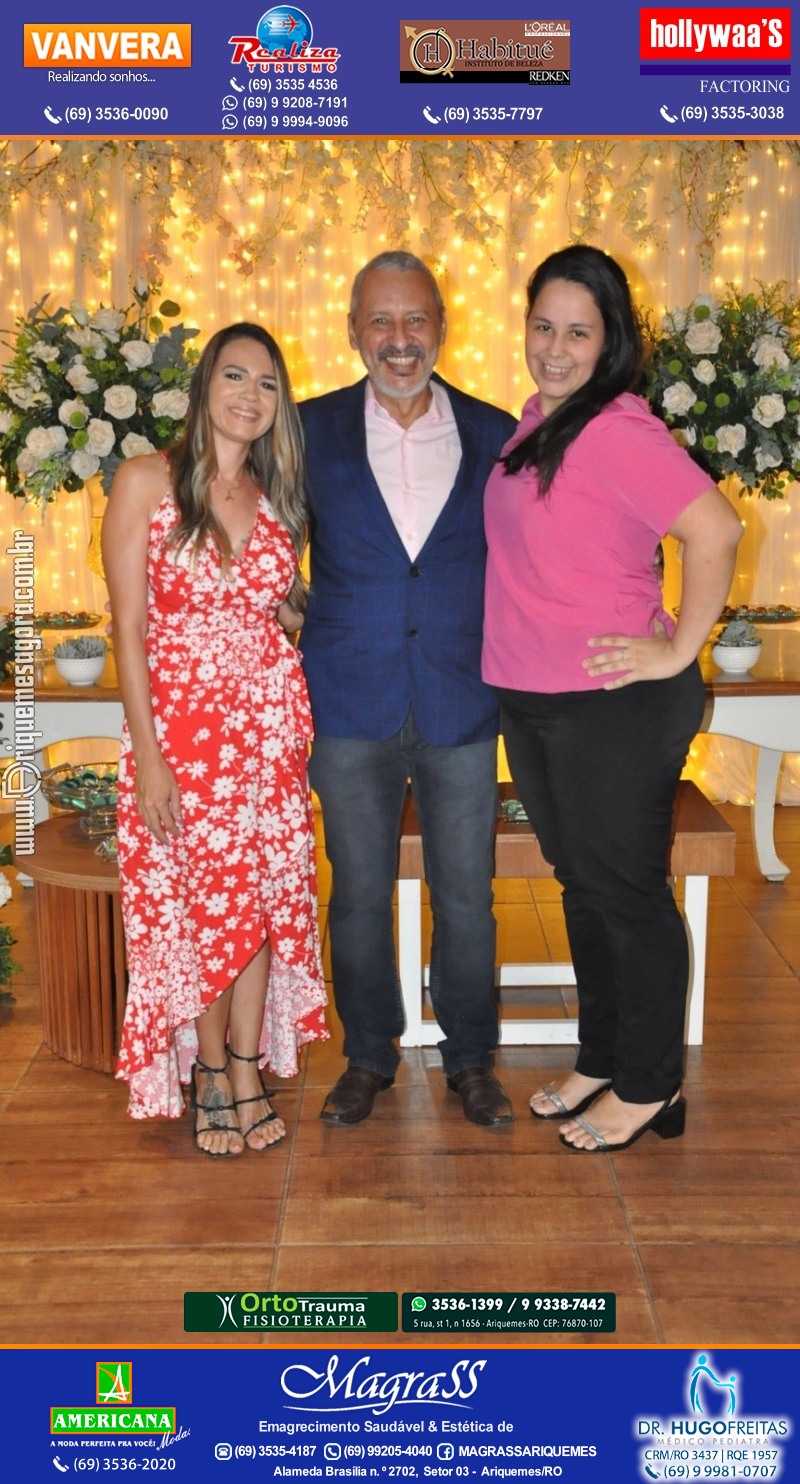 Festa Surpresa de Aniversário do Dr. George Hamilton em Ariquemes Rondônia