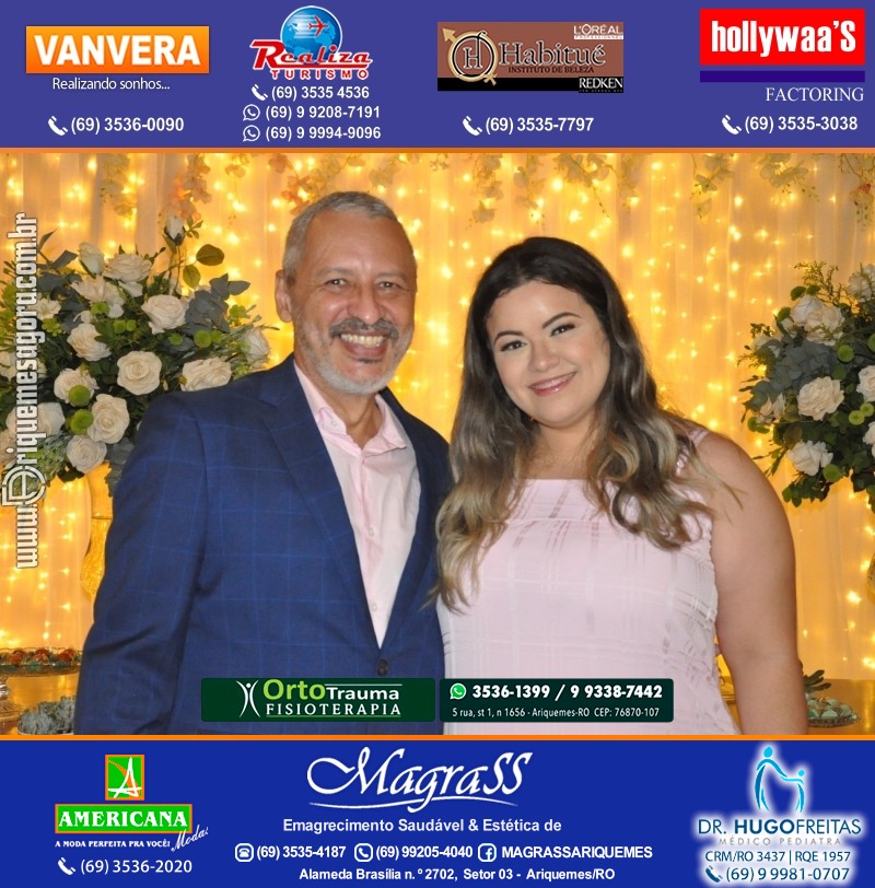 Festa Surpresa de Aniversário do Dr. George Hamilton em Ariquemes Rondônia