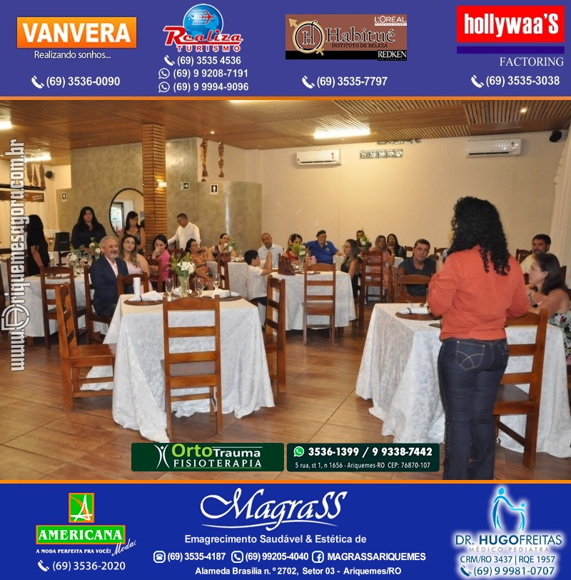 Festa Surpresa de Aniversário do Dr. George Hamilton em Ariquemes Rondônia