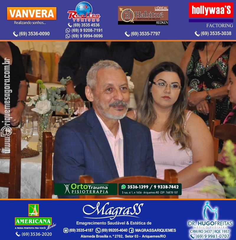 Festa Surpresa de Aniversário do Dr. George Hamilton em Ariquemes Rondônia