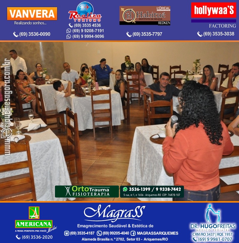 Festa Surpresa de Aniversário do Dr. George Hamilton em Ariquemes Rondônia