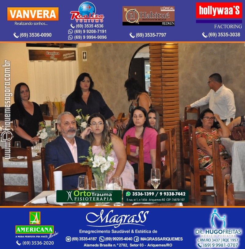 Festa Surpresa de Aniversário do Dr. George Hamilton em Ariquemes Rondônia