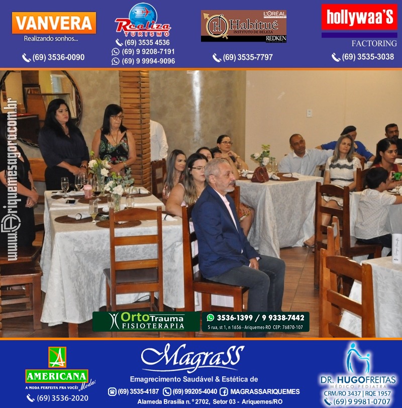 Festa Surpresa de Aniversário do Dr. George Hamilton em Ariquemes Rondônia