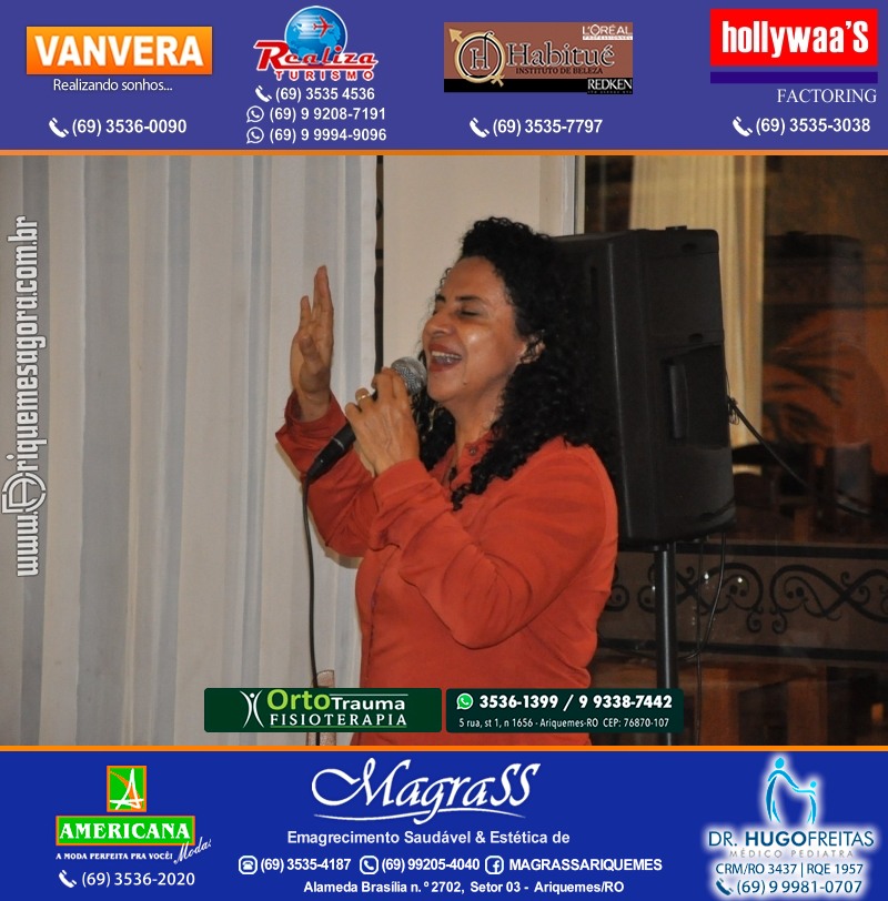 Festa Surpresa de Aniversário do Dr. George Hamilton em Ariquemes Rondônia