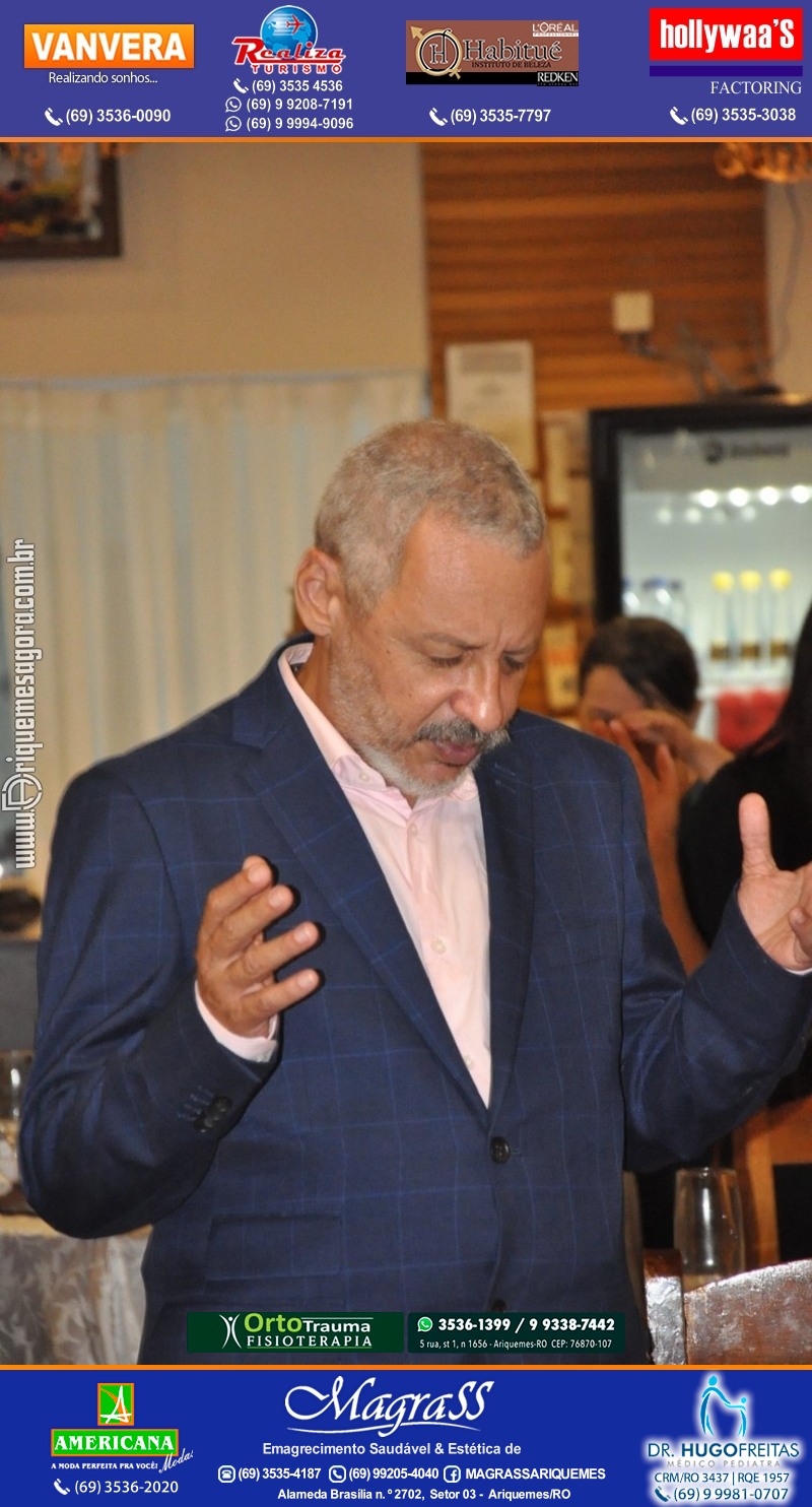Festa Surpresa de Aniversário do Dr. George Hamilton em Ariquemes Rondônia
