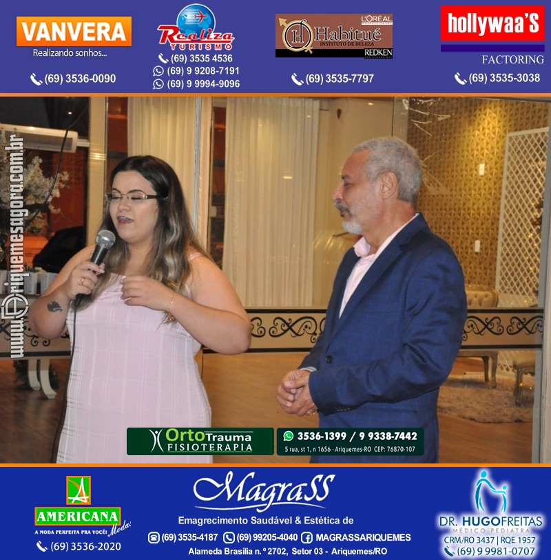Festa Surpresa de Aniversário do Dr. George Hamilton em Ariquemes Rondônia