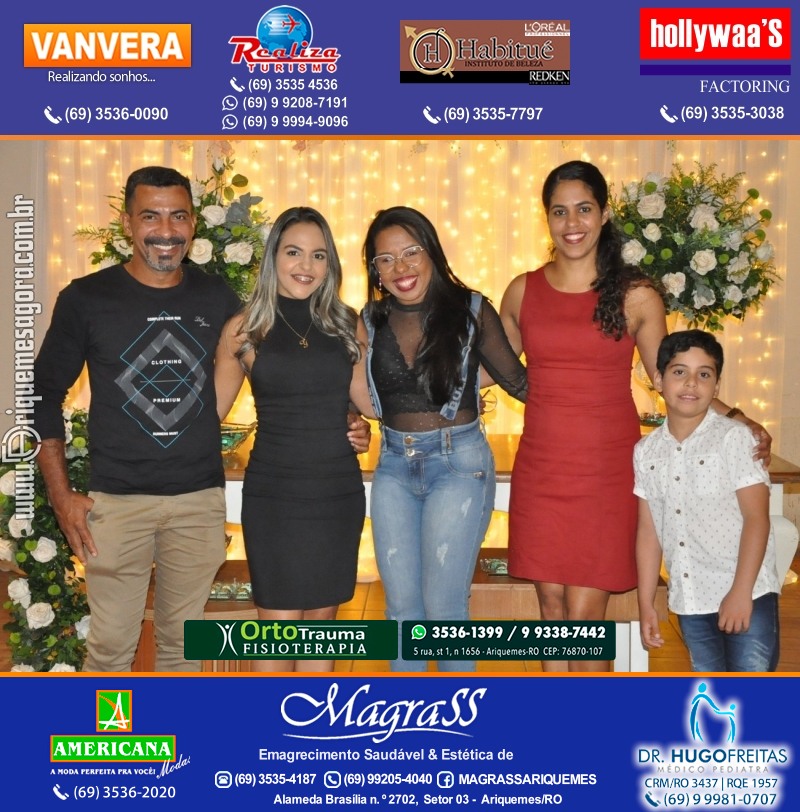 Festa Surpresa de Aniversário do Dr. George Hamilton em Ariquemes Rondônia