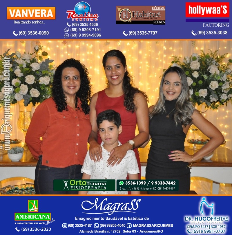 Festa Surpresa de Aniversário do Dr. George Hamilton em Ariquemes Rondônia