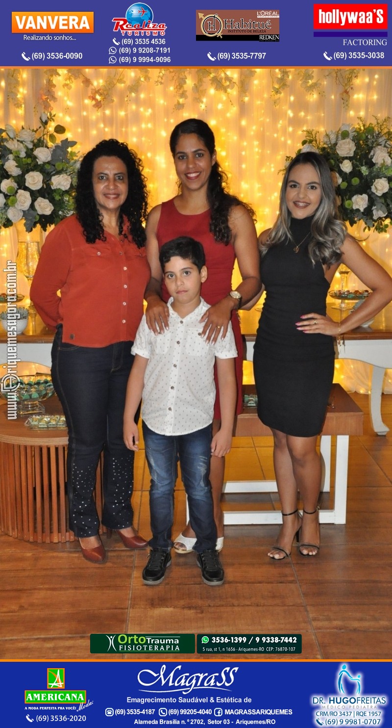 Festa Surpresa de Aniversário do Dr. George Hamilton em Ariquemes Rondônia