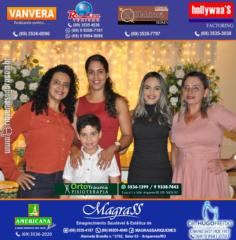 Festa Surpresa de Aniversário do Dr. George Hamilton em Ariquemes Rondônia