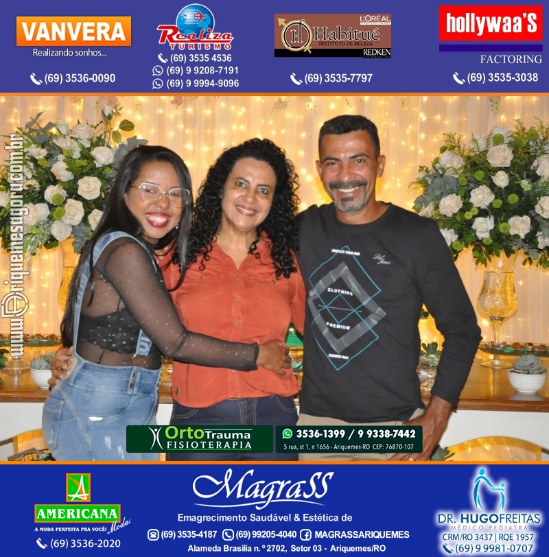 Festa Surpresa de Aniversário do Dr. George Hamilton em Ariquemes Rondônia
