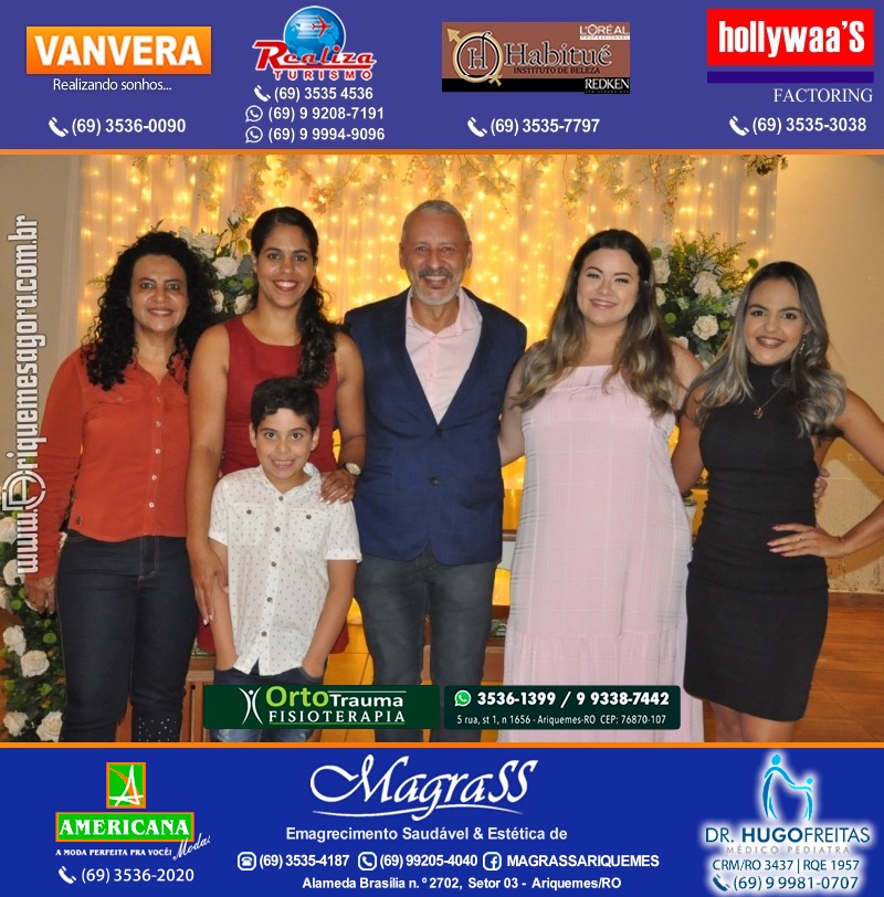Festa Surpresa de Aniversário do Dr. George Hamilton em Ariquemes Rondônia