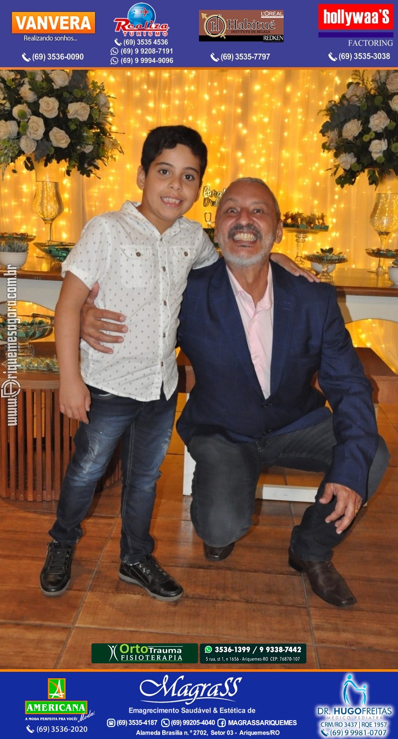 Festa Surpresa de Aniversário do Dr. George Hamilton em Ariquemes Rondônia