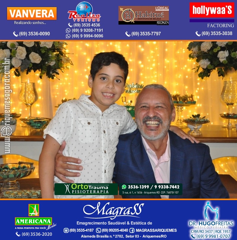 Festa Surpresa de Aniversário do Dr. George Hamilton em Ariquemes Rondônia