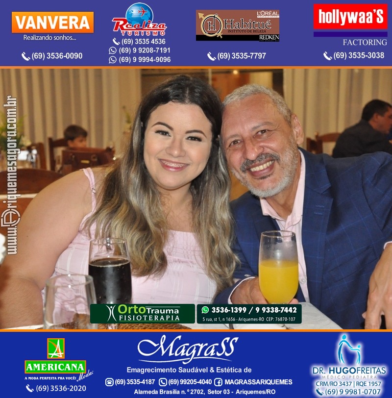 Festa Surpresa de Aniversário do Dr. George Hamilton em Ariquemes Rondônia