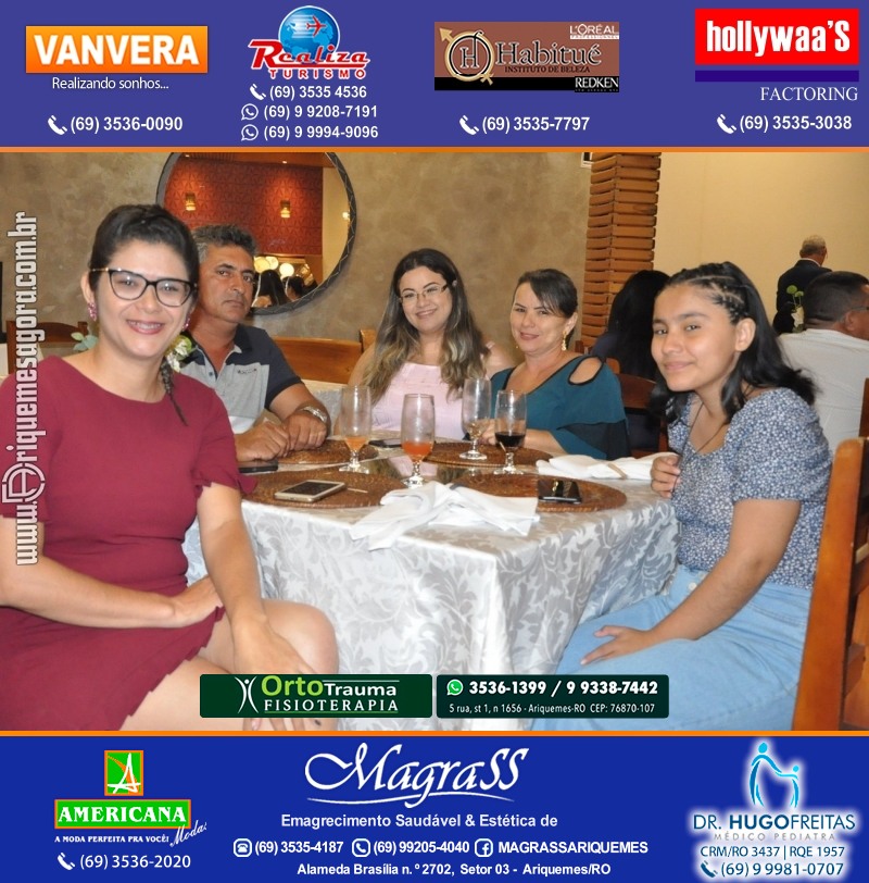 Festa Surpresa de Aniversário do Dr. George Hamilton em Ariquemes Rondônia