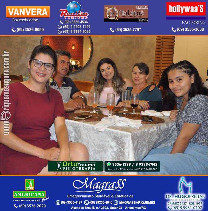Festa Surpresa de Aniversário do Dr. George Hamilton em Ariquemes Rondônia