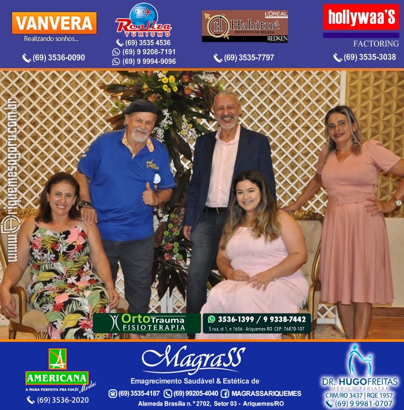 Festa Surpresa de Aniversário do Dr. George Hamilton em Ariquemes Rondônia
