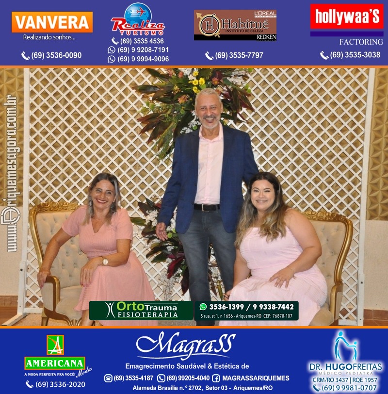 Festa Surpresa de Aniversário do Dr. George Hamilton em Ariquemes Rondônia