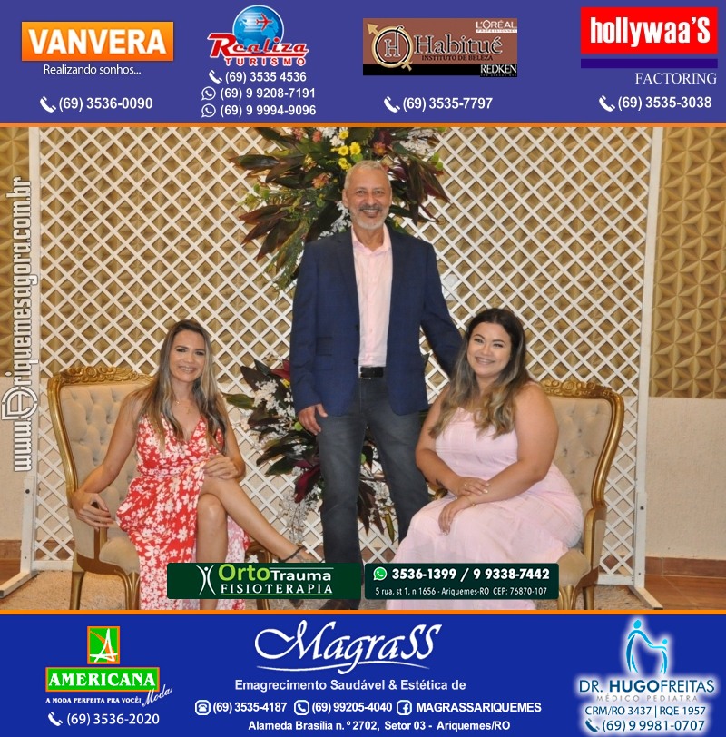Festa Surpresa de Aniversário do Dr. George Hamilton em Ariquemes Rondônia