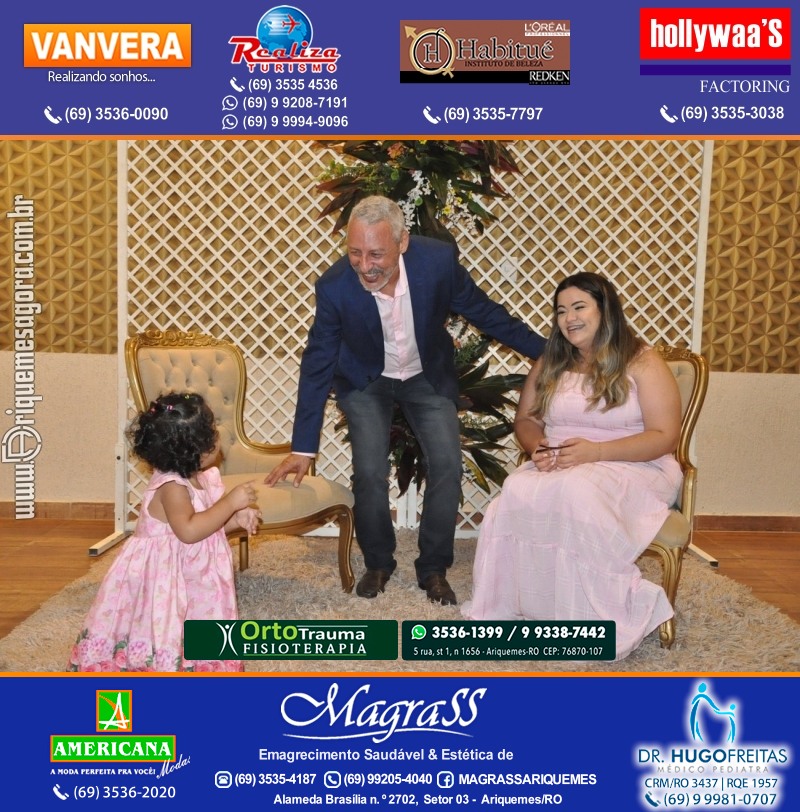 Festa Surpresa de Aniversário do Dr. George Hamilton em Ariquemes Rondônia