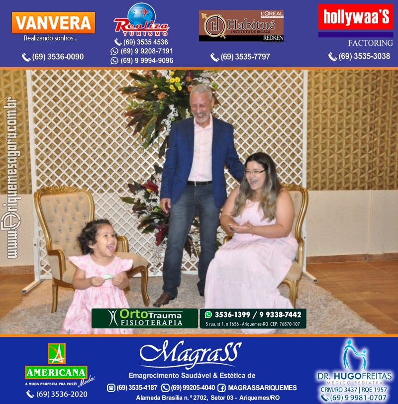 Festa Surpresa de Aniversário do Dr. George Hamilton em Ariquemes Rondônia