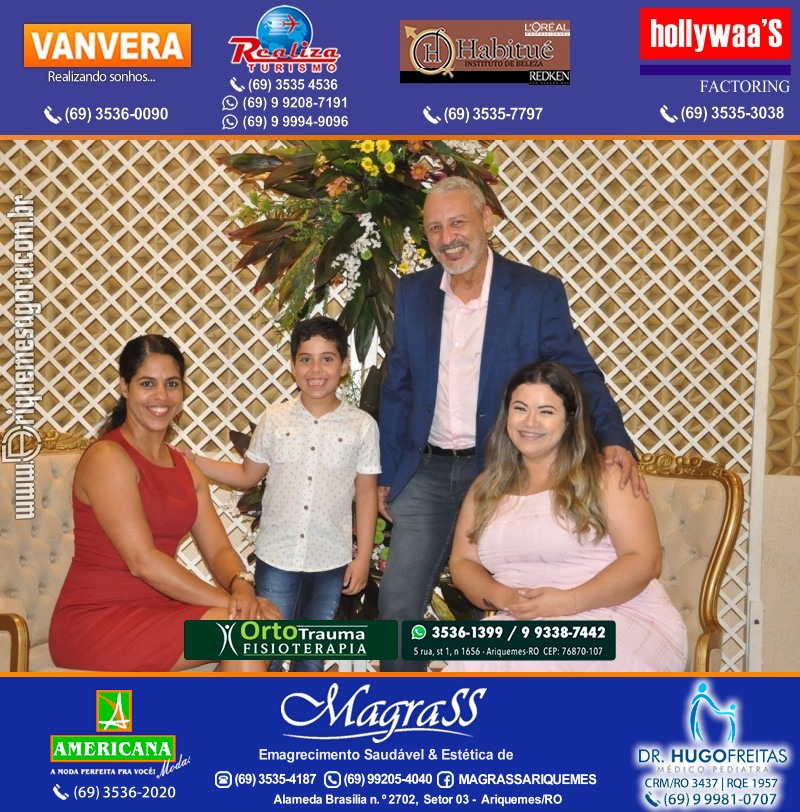Festa Surpresa de Aniversário do Dr. George Hamilton em Ariquemes Rondônia