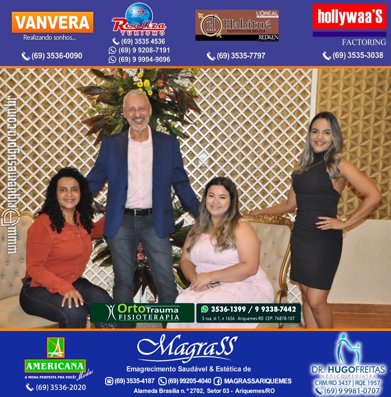 Festa Surpresa de Aniversário do Dr. George Hamilton em Ariquemes Rondônia