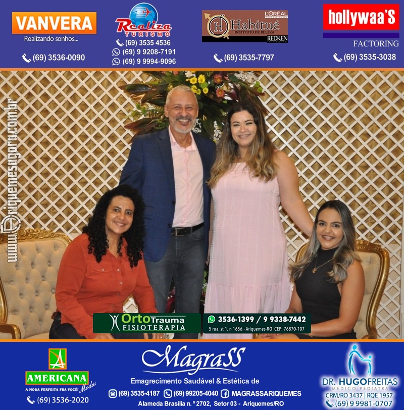 Festa Surpresa de Aniversário do Dr. George Hamilton em Ariquemes Rondônia