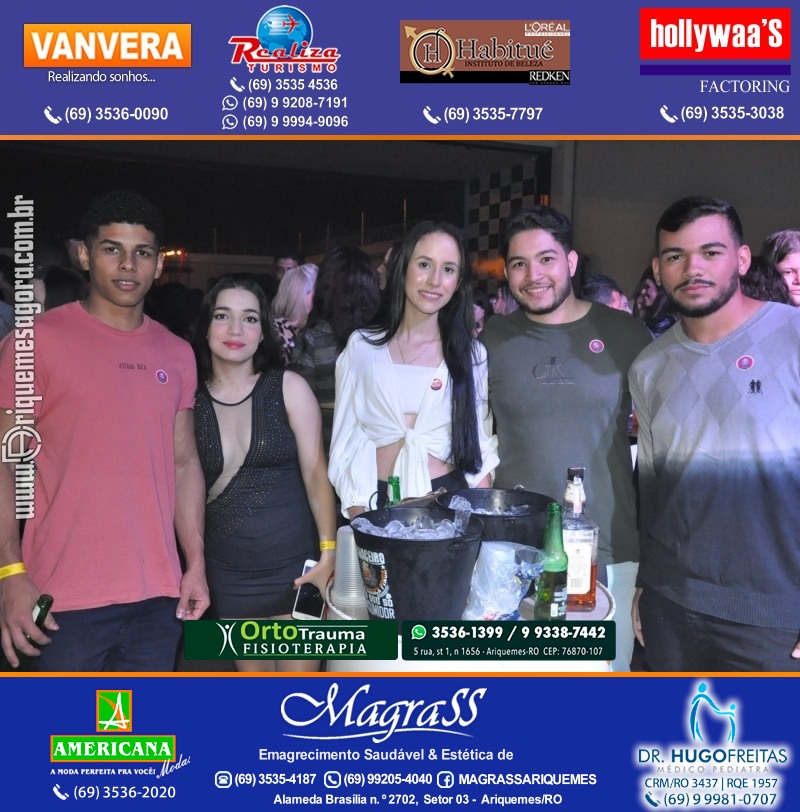 NOITE DOS SOLTEIROS na Casa 85 em Ariquemes
