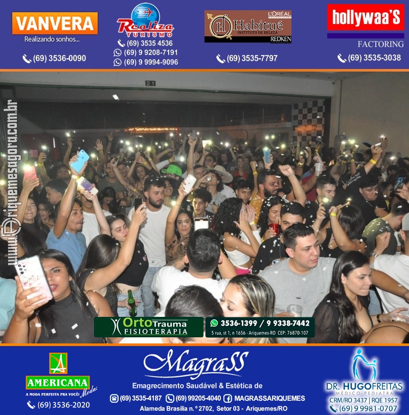 NOITE DOS SOLTEIROS na Casa 85 em Ariquemes