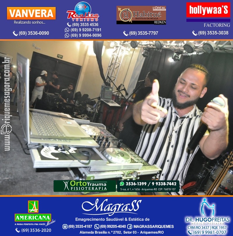 NOITE DOS SOLTEIROS na Casa 85 em Ariquemes