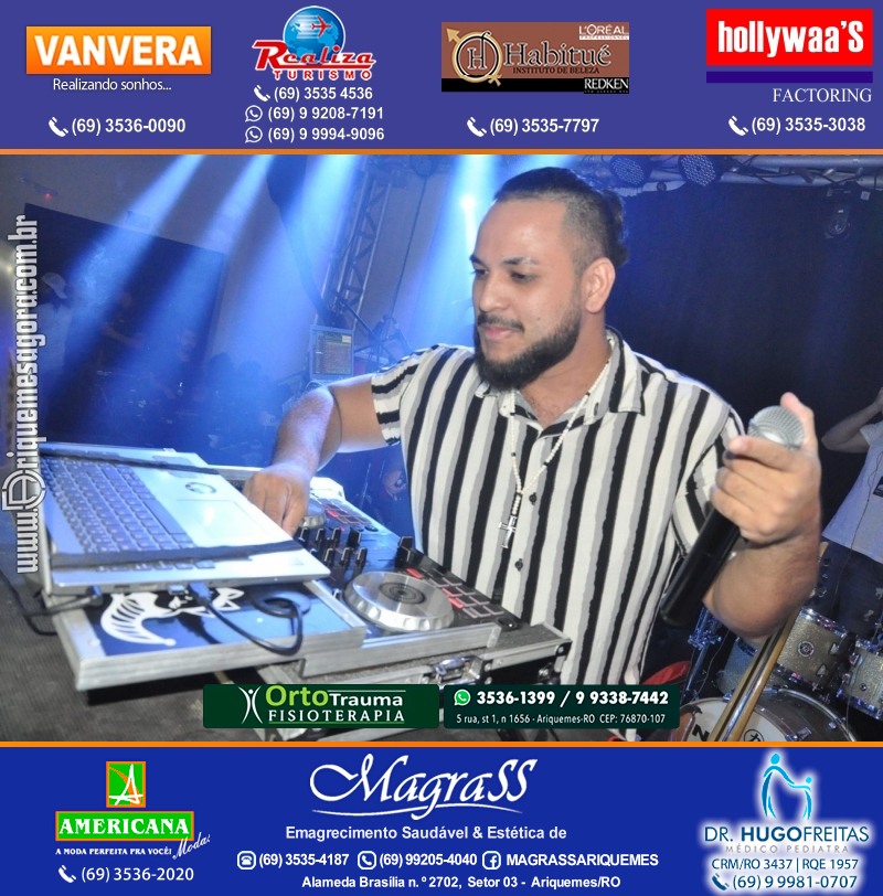 NOITE DOS SOLTEIROS na Casa 85 em Ariquemes