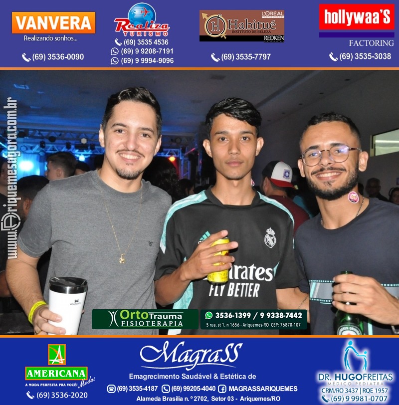NOITE DOS SOLTEIROS na Casa 85 em Ariquemes