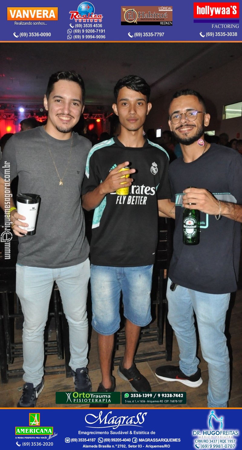 NOITE DOS SOLTEIROS na Casa 85 em Ariquemes