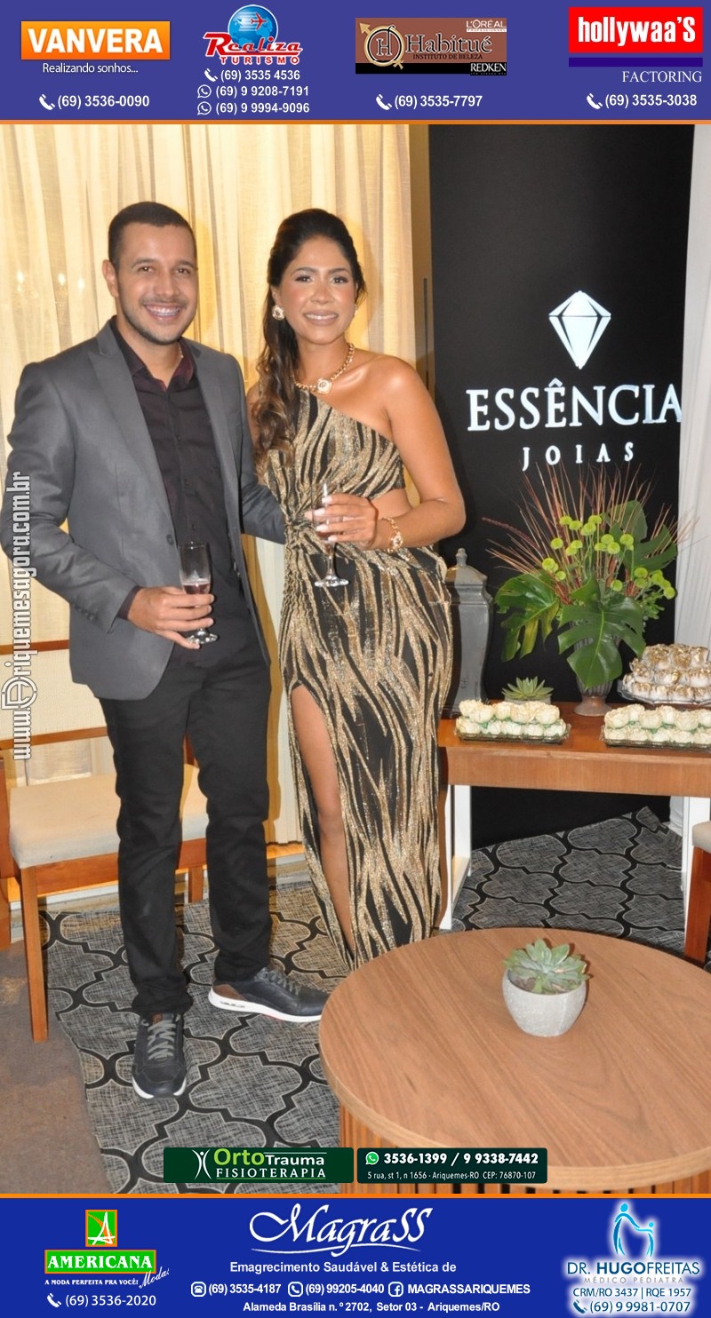 Inauguração da ESSÊNCIA JOIAS na Alameda Fortaleza Setor 3, 2225 em Ariquemes