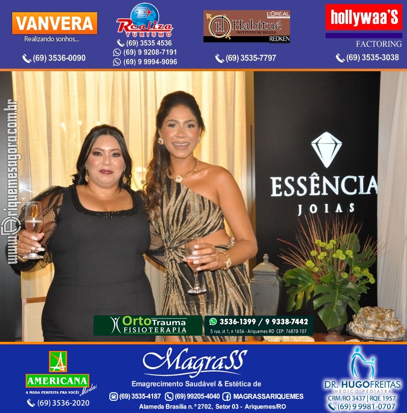 Inauguração da ESSÊNCIA JOIAS na Alameda Fortaleza Setor 3, 2225 em Ariquemes