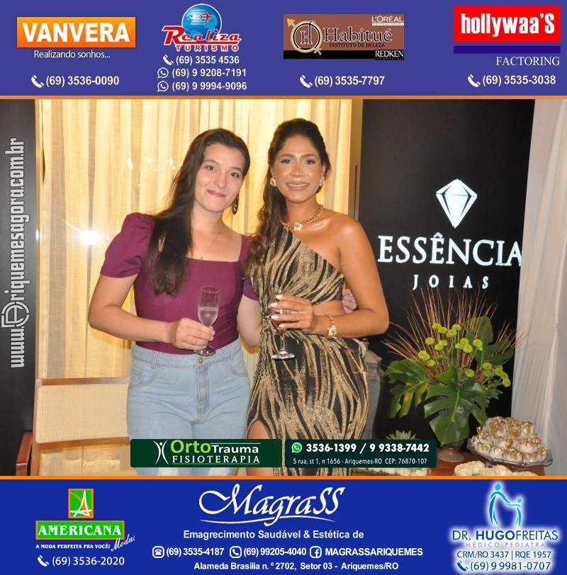 Inauguração da ESSÊNCIA JOIAS na Alameda Fortaleza Setor 3, 2225 em Ariquemes