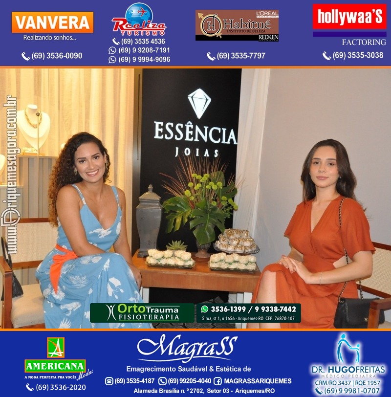 Inauguração da ESSÊNCIA JOIAS na Alameda Fortaleza Setor 3, 2225 em Ariquemes