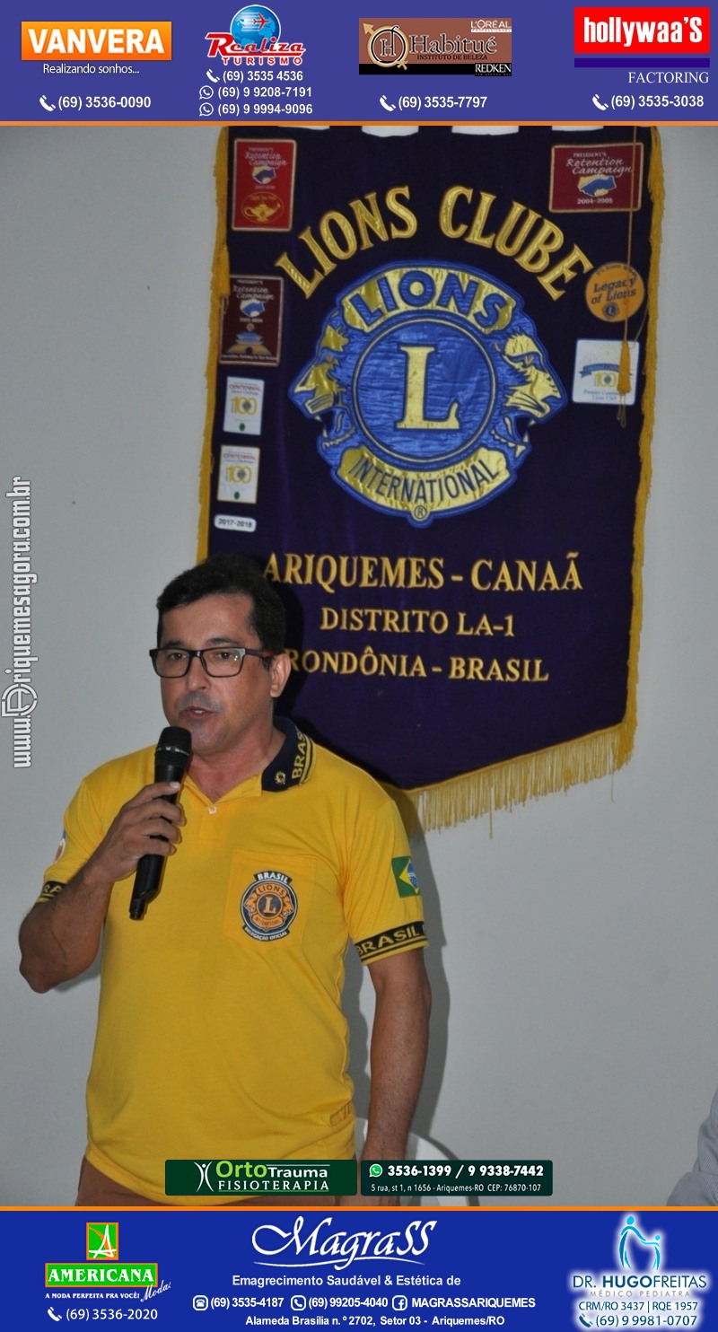 Entrega Certificados Projeto Inclusão Digital Lions Clube Canaã & Crediari