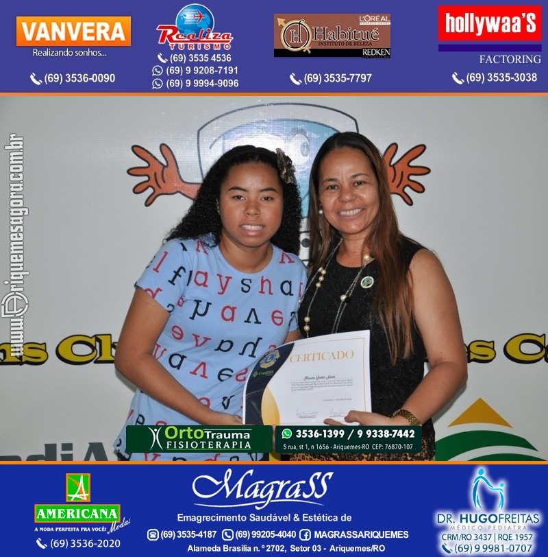 Entrega Certificados Projeto Inclusão Digital Lions Clube Canaã & Crediari