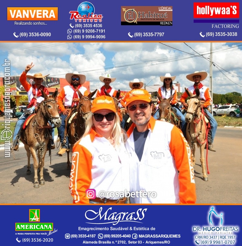 EXPOARI 2022 - Cavalgada em Ariquemes Rondônia