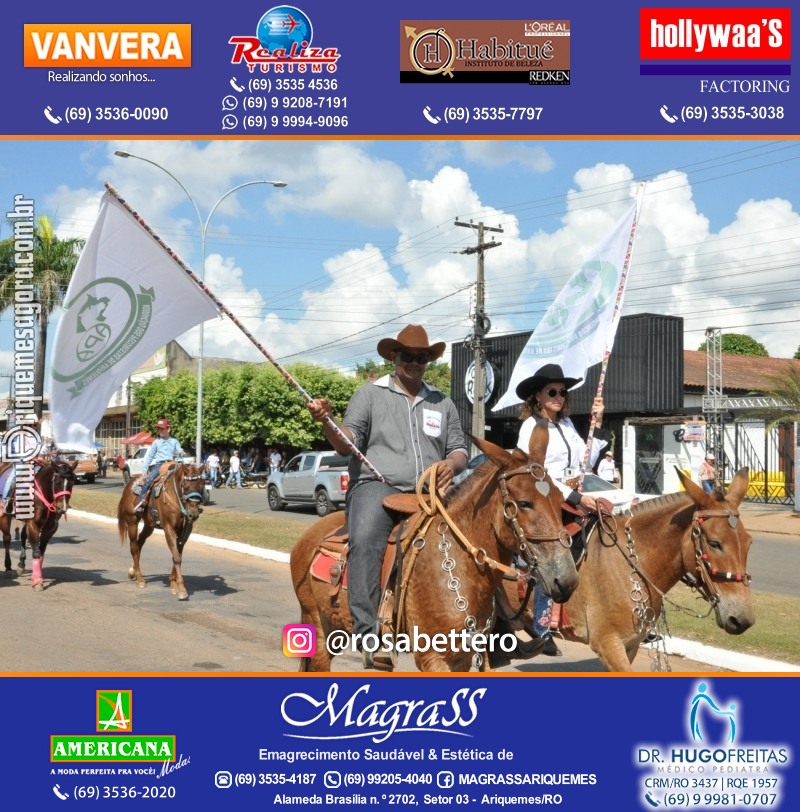 EXPOARI 2022 - Cavalgada em Ariquemes Rondônia